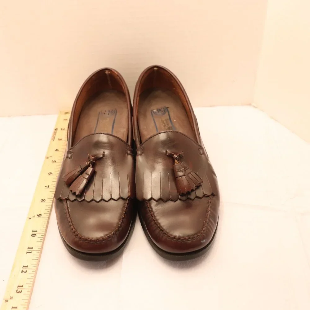 Rockport Bostonian Men's Dress Shoes w Tassels Size 111/2 Brown